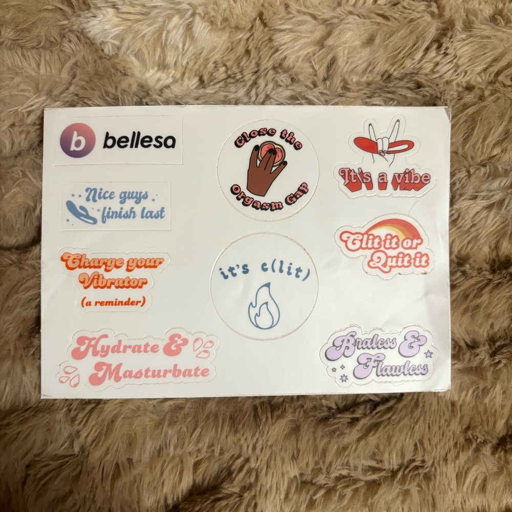 bellesa Sticker Set